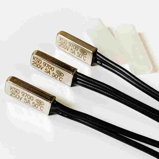 温度开关常开/常闭9700K45℃-150℃铁头塑封头系列电机电源温控器