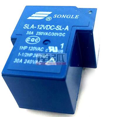继电器SLA-12VDC-SL-A/30A继电器DC12V继电器4脚电焊机继电器