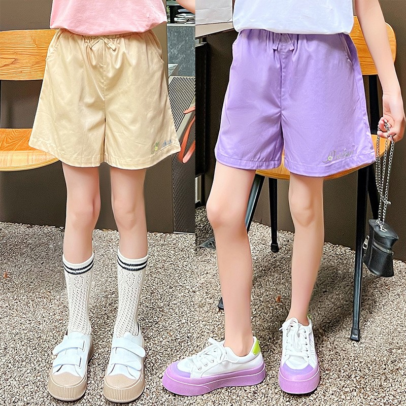 童装女童短裤夏季外穿薄