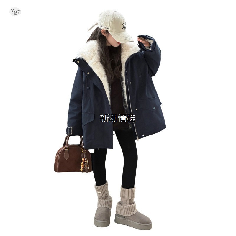 女童2025年冬季加绒加厚