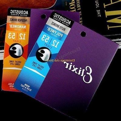 Elixir Electric Guitar Strings Acoustic Coating Rope 80/20 P