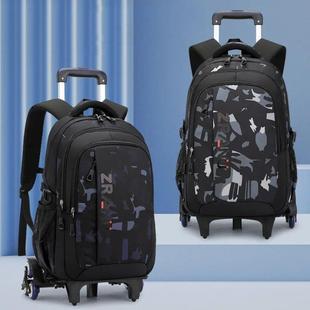 School Rolling backpack bag School Bags with wheels Student