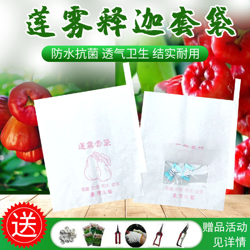 莲雾释迦水果套袋防水
