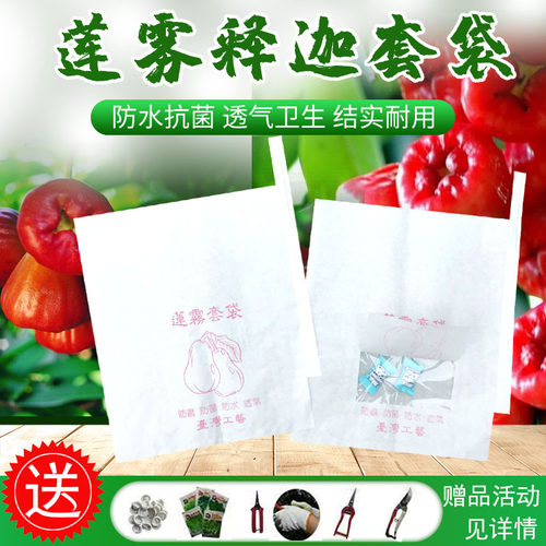 莲雾释迦水果套袋防水