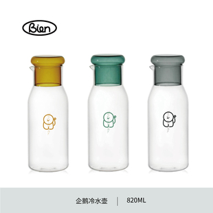 【别闹bien】玻璃冷水杯高硼硅玻璃三色简约耐冷耐热