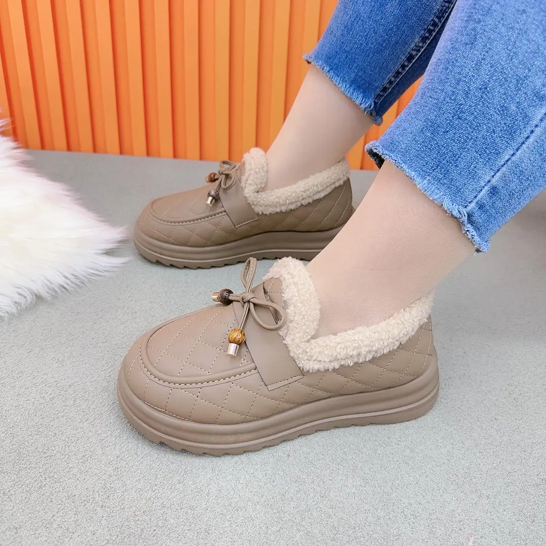 文泽时尚美鞋服臻选蝴蝶结单鞋女