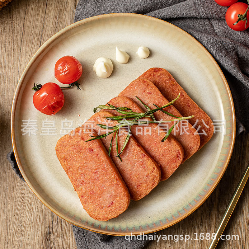 【一件代发】北戴河午餐肉制品红烧猪牛肉方便速食鱼罐头炸酱肉丁