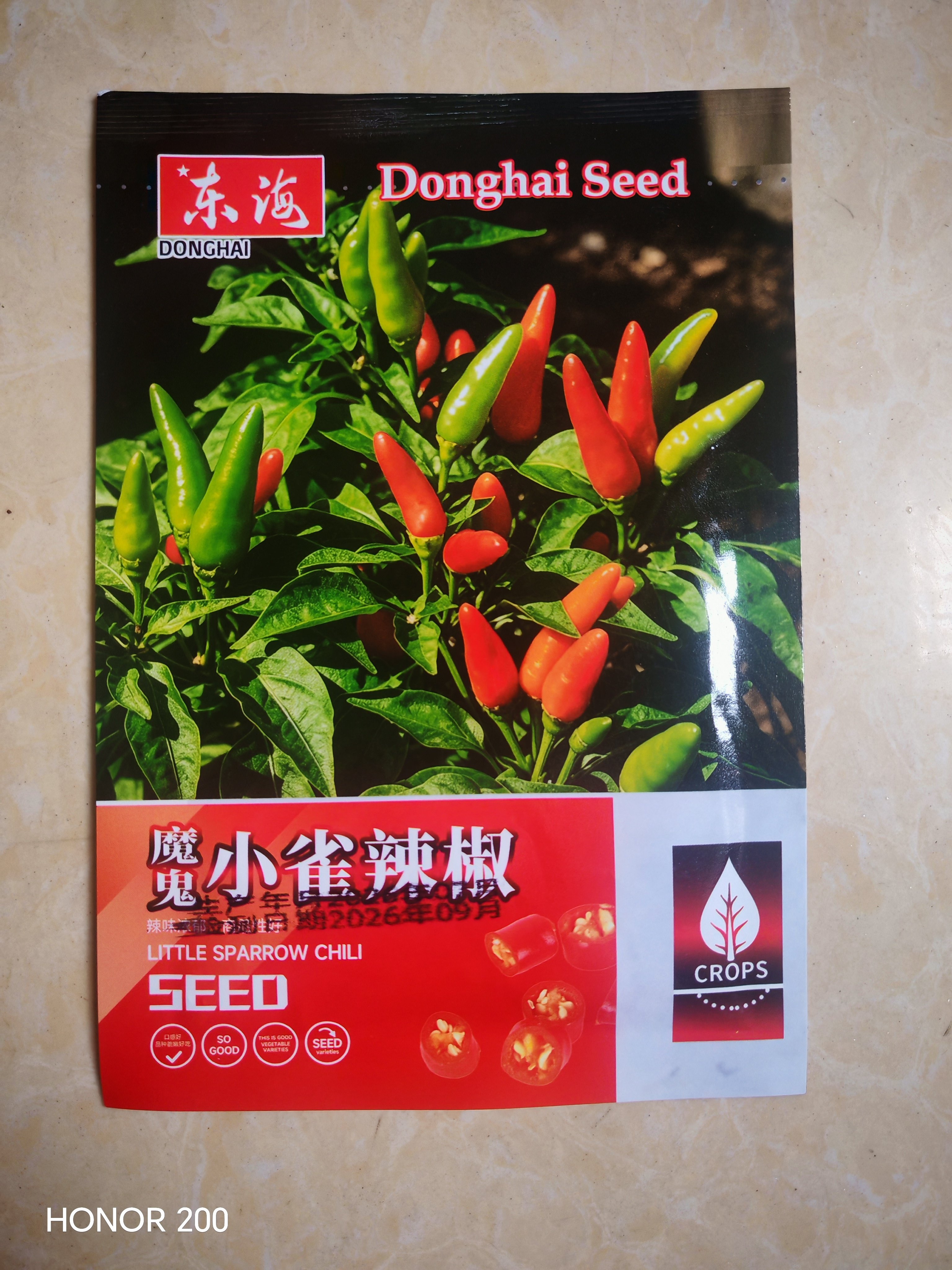 魔鬼小雀辣椒种子地狱火超辣迷你家庭园艺种子