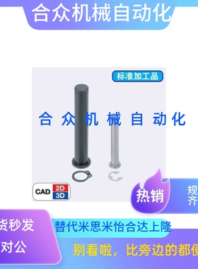 304平头带槽销轴双头卡簧定位圆柱销HCDG HCCG PHCCG SHCDG SHCCG