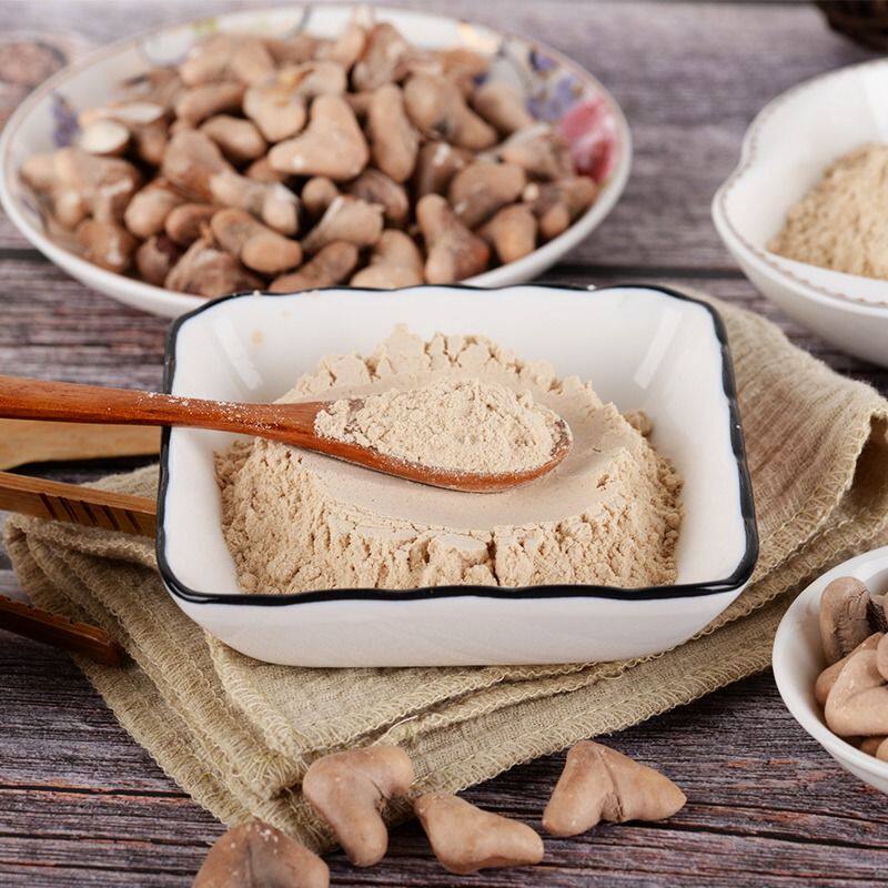 现磨天然农家野生生菱角粉纯粉凌角糊梭角粉生菱粉代餐食用500克