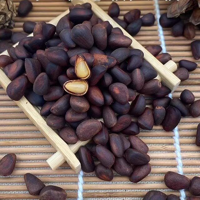 当季新货盐水煮松子大粒湿松子咸味云南熟解馋零食雪松咸香五香
