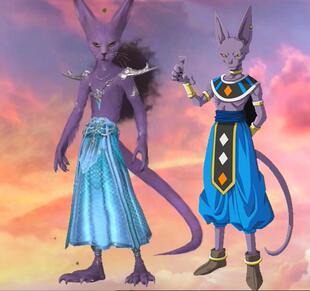 妄想山海捏脸数据[比鲁斯]大人破坏神猫族狸苗族代码个性搞怪龙珠