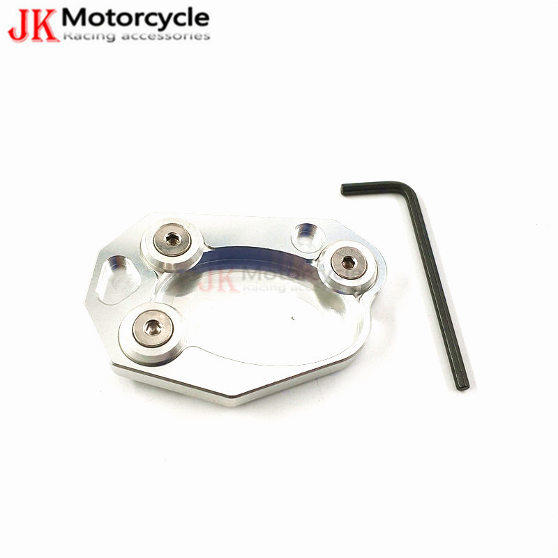 川崎ZX6R ZX10R Z1000/SX ER6N NINJA6N50R改装脚撑加大座边撑脚