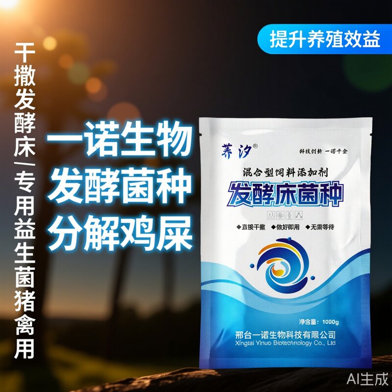 荞汐干撒式发酵床专用益生菌除臭