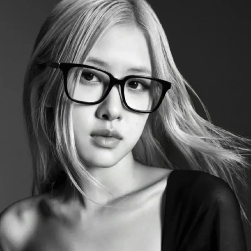 YSL眼镜架ROSÉ同款光学镜架男女