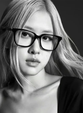 YSL圣罗兰眼镜架ROSÉ同款光学镜架胶囊系列M110F男女近视眼镜框