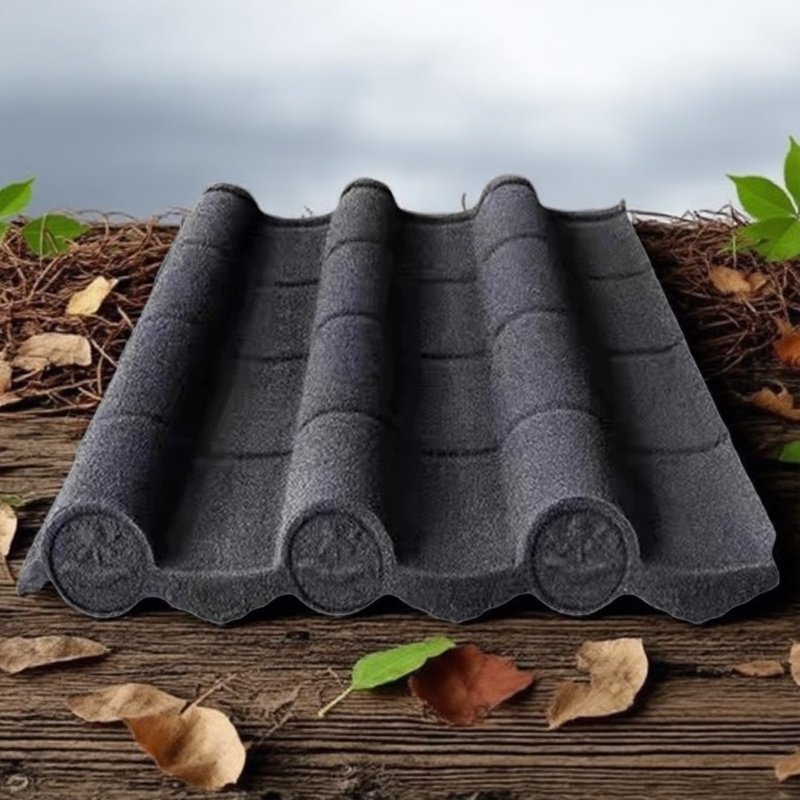 金属彩石别墅瓦片屋顶防水加厚彩钢仿古瓦屋面小青瓦装饰别墅瓦,基础建材,屋顶装饰瓦,淘宝优惠券,粉丝福利购,淘宝优惠卷