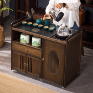 Bàn trà, bàn trà gia đình, bàn trà di động, bộ ấm trà Trung Quốc, bộ bàn phụ hoàn chỉnh, xe đẩy trà sáng tạo hiện đại đơn giản bàn kim cương