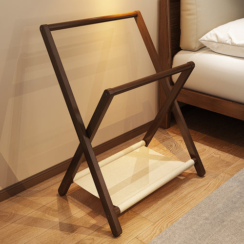 【热销推荐】衣帽架床边放衣神器