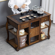 Di Động Bàn Trà Nhỏ Bàn Trà Hộ Gia Đình Gỗ Chắc Chắn Trà Bàn Trà Hoàn Toàn Tự Động Ấm Siêu Tốc Tích Hợp Tủ Trà bộ Trà bàn pha trà