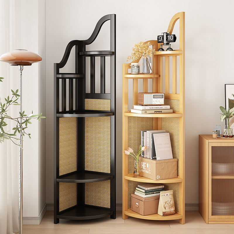 转角置物架三角柜子墙角收纳架家用陈列架角柜轻奢高级感多层架子,住宅家具,搁板/置物架/家用陈列架,淘宝优惠券,粉丝福利购,淘宝优惠卷