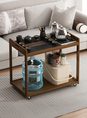 茶几2024新阳台茶几非实木小咖啡桌水壶集成茶车小公寓沙发边桌