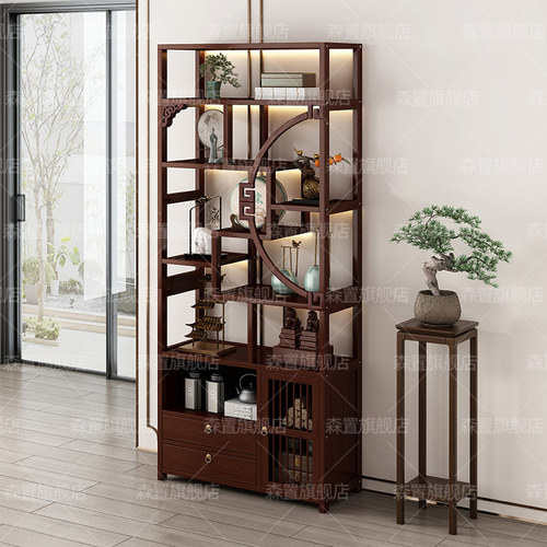 家用展示柜产品陈列柜茶具置物架