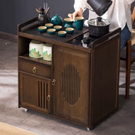 Bàn trà phong cách Trung Hoa mới bàn trà gia đình đa chức năng ấm đun nước tích hợp bàn trà có thể tháo rời phòng khách bên bàn 2024 phong cách mới bàn trà sofa mặt đá