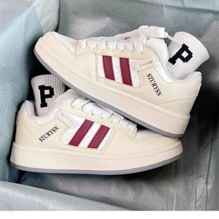 2025 ฤดูใบไม้ร่วงยอดนิยมใหม่พื้นหนารองเท้าขนมปังคู่อเนกประสงค์เวอร์ชั่นเกาหลีกีฬารองเท้าลำลองและรองเท้าลำลองยอดนิยมสุด ๆ