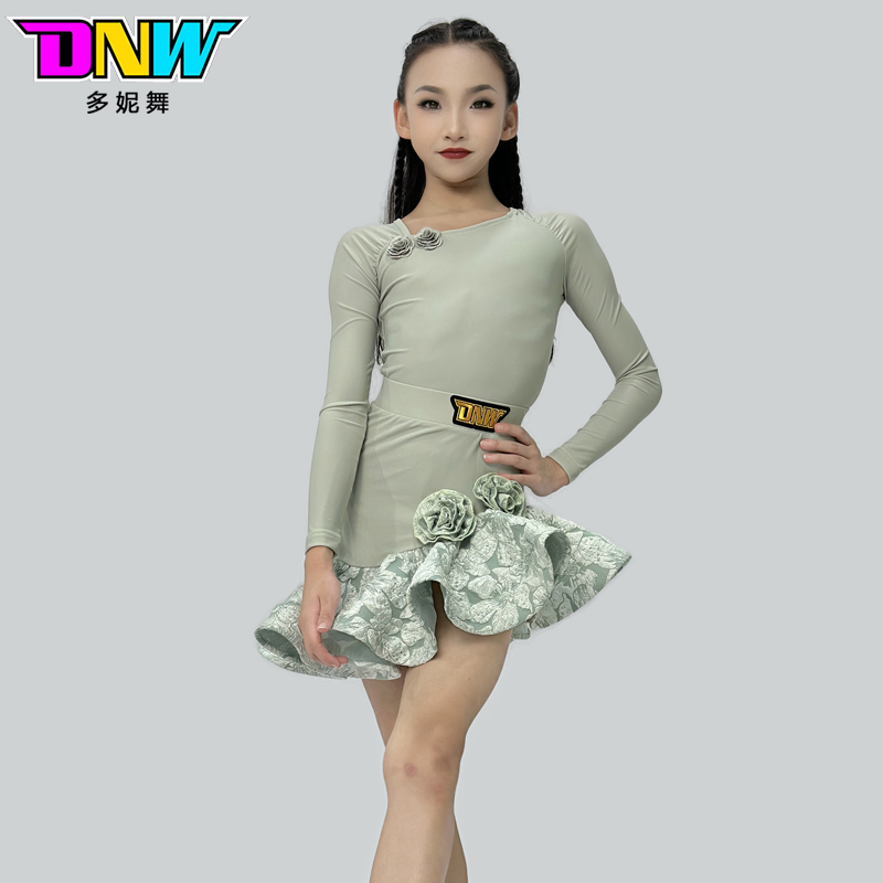 多妮舞拉丁舞蹈练习表演服