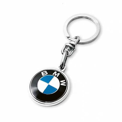 4S店BMW高档金属钥匙扣MINI简约经典车标挂饰汽车用礼品定制