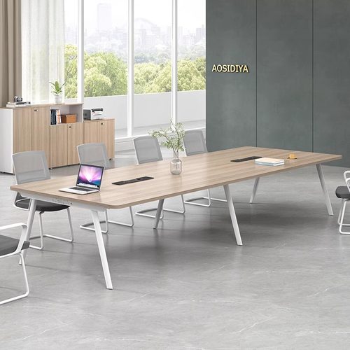 会议桌长桌简约现代洽谈培训桌会议室桌椅组合长条桌工作台大桌子