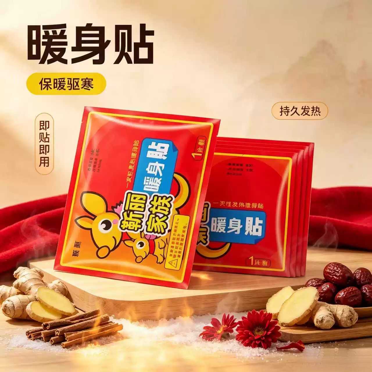 加强版大号暖宝宝暖腹宝贴户外