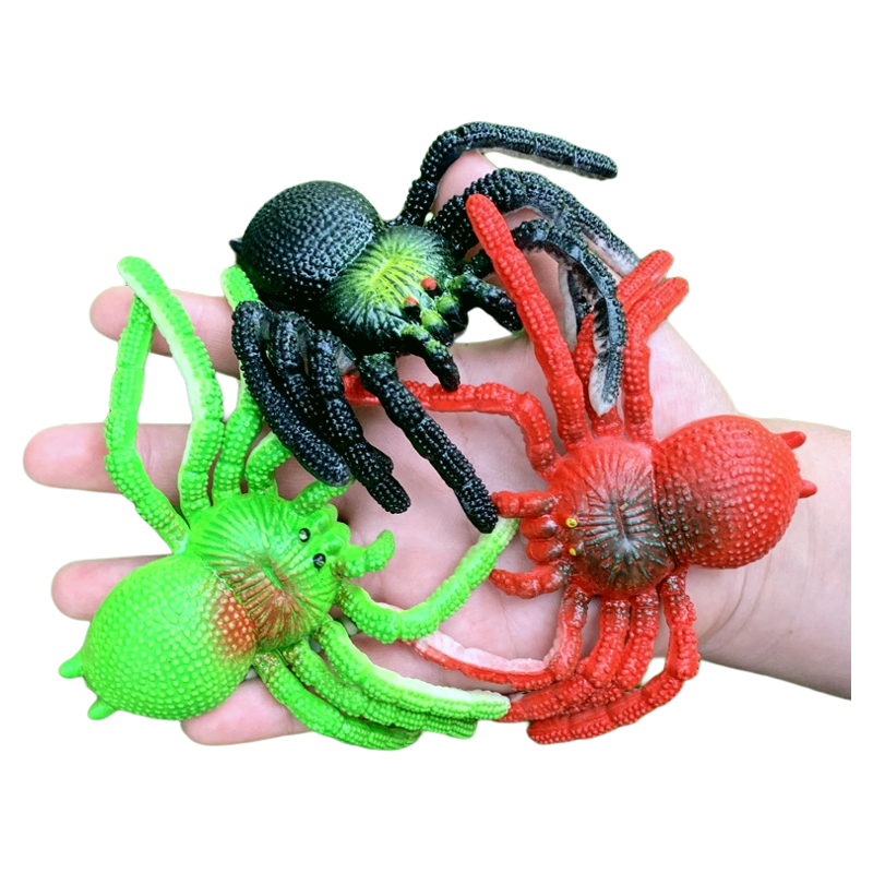 软胶仿真大蜘蛛套装包邮