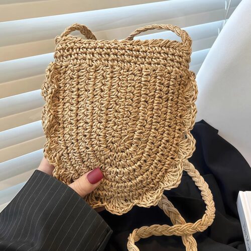 夏天草编小包女2026新款海
