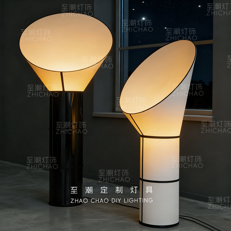 现代简约圆柱形落地灯餐厅卧室