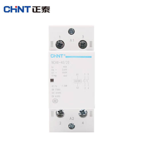 正泰（CHNT）NCH8-40/20二常开40A220/230V家用小型单相交流接触