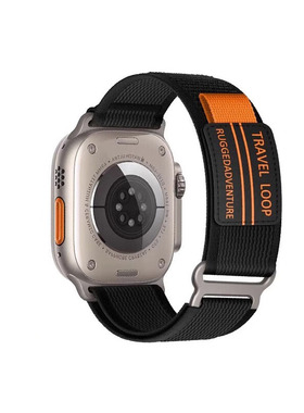 适用AppleWatch表带iwatch Ultra2苹果s9/8/手表升级野径回环腕带