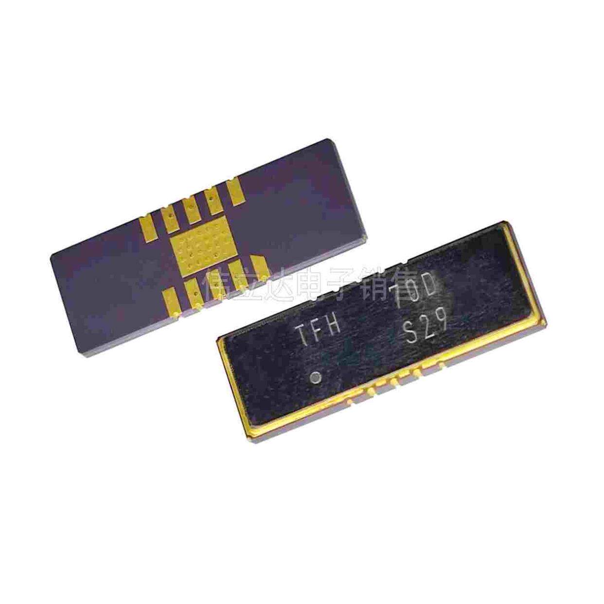 tfh70d vectron进口贴片 saw声表中频滤波器 70m 70mhz 带通1.5m