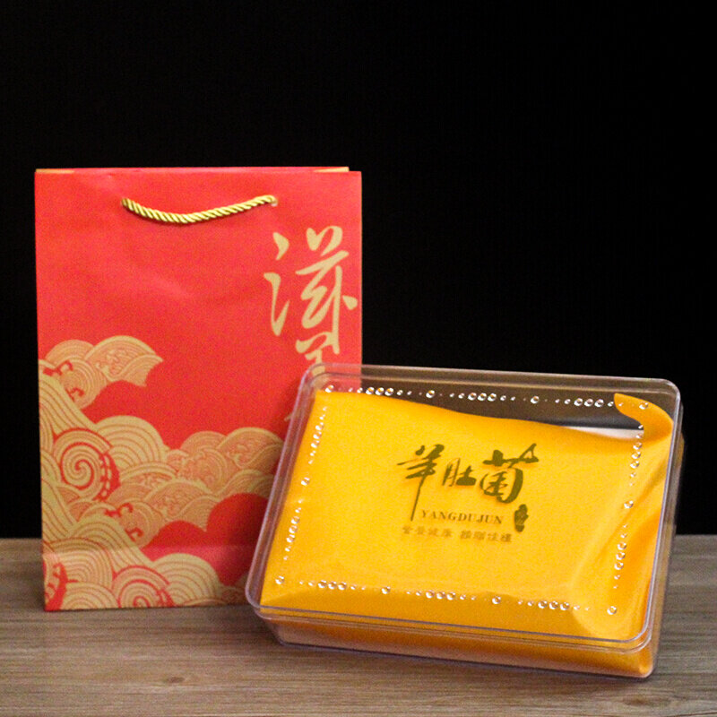 热销新款羊肚菌包装盒100克200克羊肚菌礼品盒鱼胶灵芝松茸礼盒包
