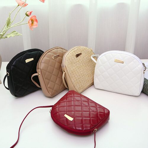 韩版绣花包mini bags2026休闲女士小包包跨境便宜批发女包贝壳包
