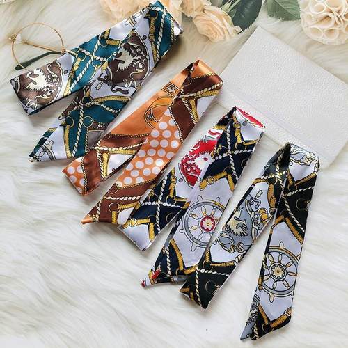 lv5&vv20老花丝巾缠包包手柄保护缠带绑包speedy25丝带法式发带配