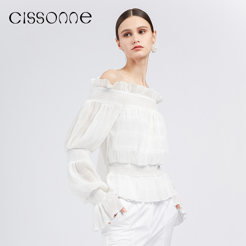 CISSONNE/赛颂早春甜美上衣