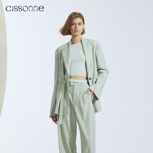 CISSONNE赛颂精纺羊毛西装