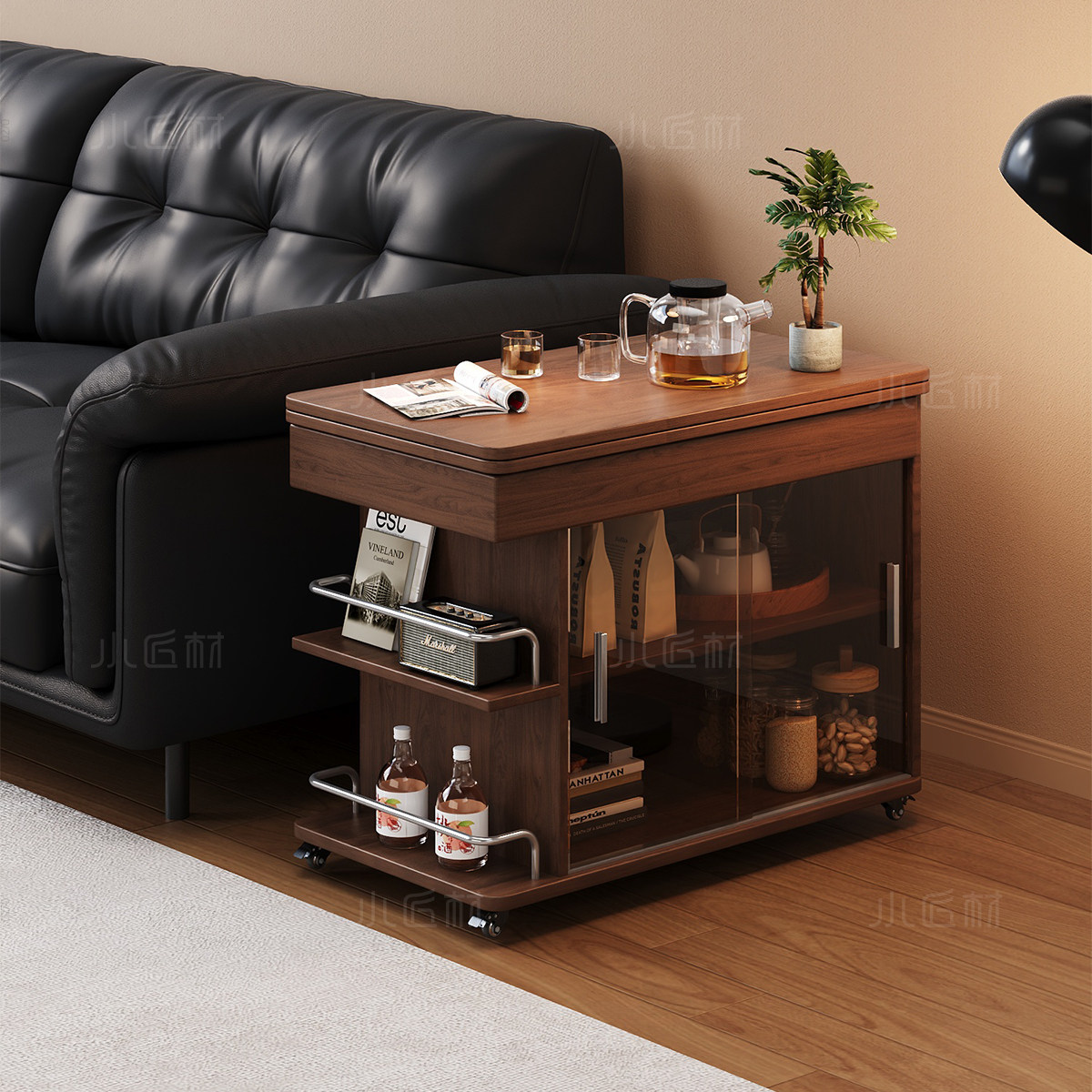 可移动边几客厅家用茶几沙发侧边柜轻奢精致感小桌子折叠阳台茶桌,住宅家具,角几/边几,淘宝优惠券,粉丝福利购,淘宝优惠卷