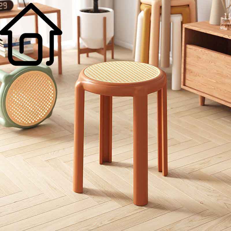 小匠材 藤编椅子餐椅商用酒店餐厅美发店批发椅子休闲等候椅子