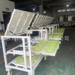 厂家供应汽车转向机电子零部件周转物料车物流可移动置物架