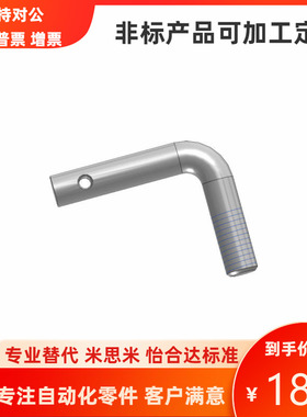 怡合达尺寸L型拉伸弹簧支柱FFP01 FFP11-D3 4 5 6 8 10 12-L15 30