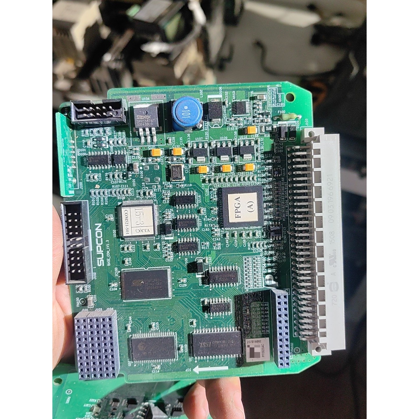 中控SUPCON工控主板,型号BASE-COM1W1.3,F议价产品