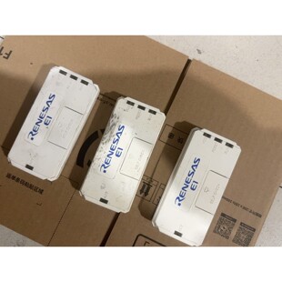 瑞萨仿真器E1,经典白盒子,原装,保证无修,功能包好,上议价产品